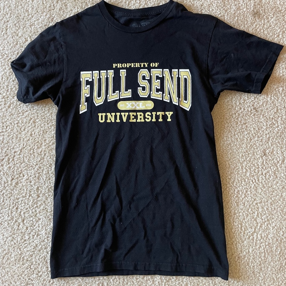 Men's Nelk Full Send Universty T Shirt